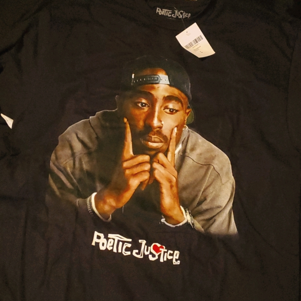 Mens Poetic Justice Graphic Tee